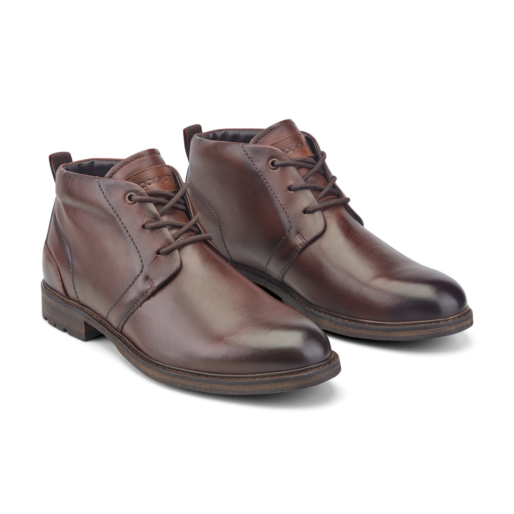 Men's Tolan Lace-Up Leather Chukka Boots - Image 2