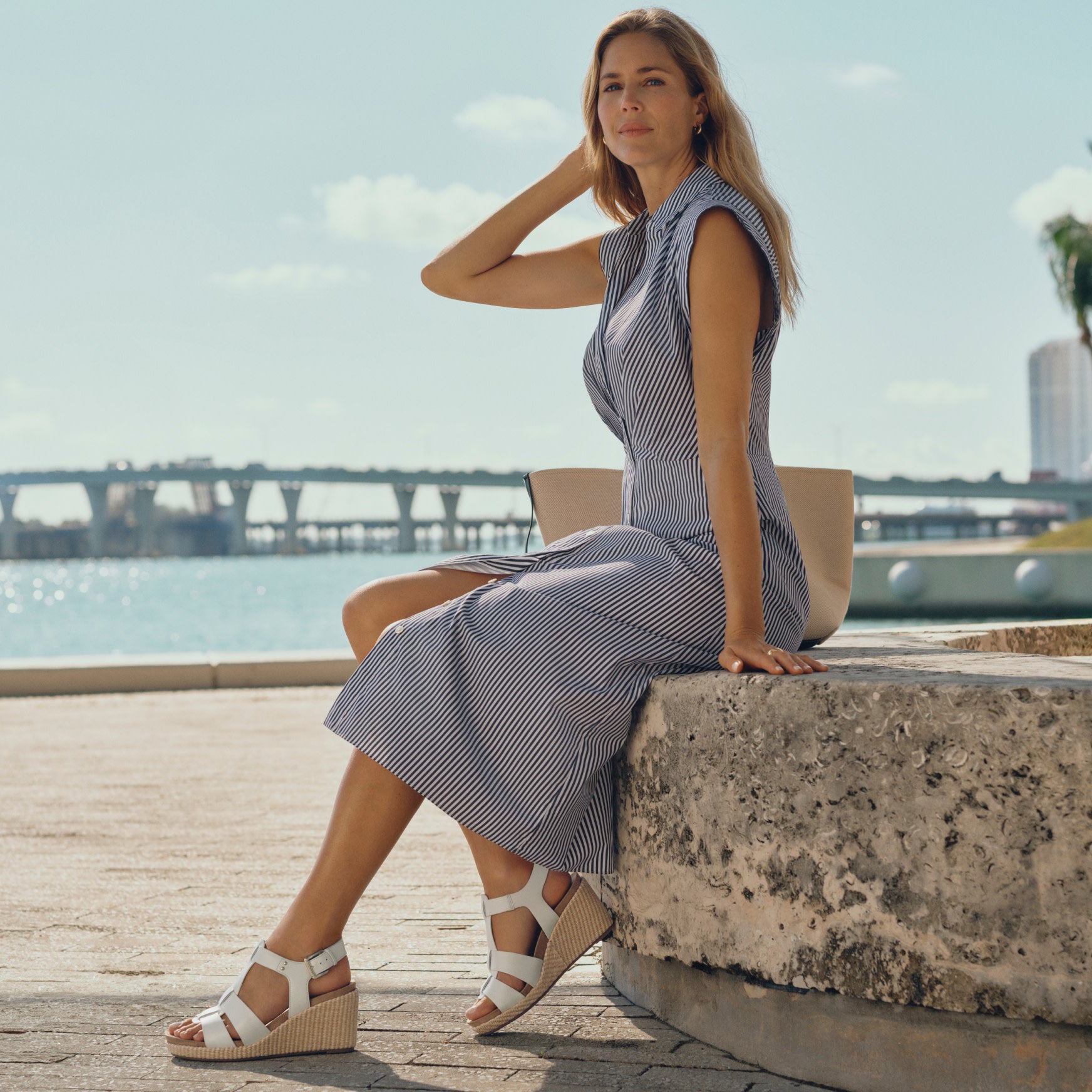 Women's Belle Casual Wedge Sandals - Image 5