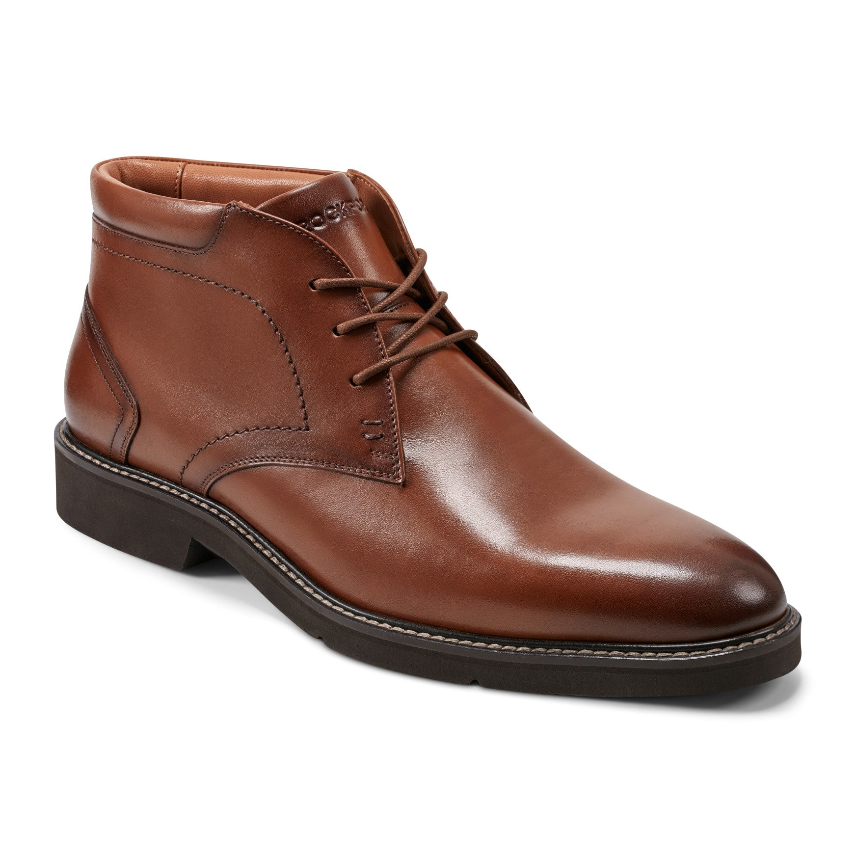 Men's Flynn Lace-up Almond Toe Casual Boots - Image 2