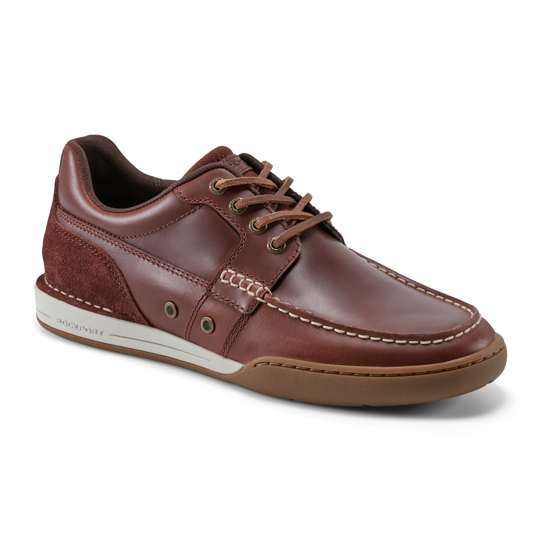 Men's Wentworth Round Toe Casual Flat Boat Shoe - Image 2