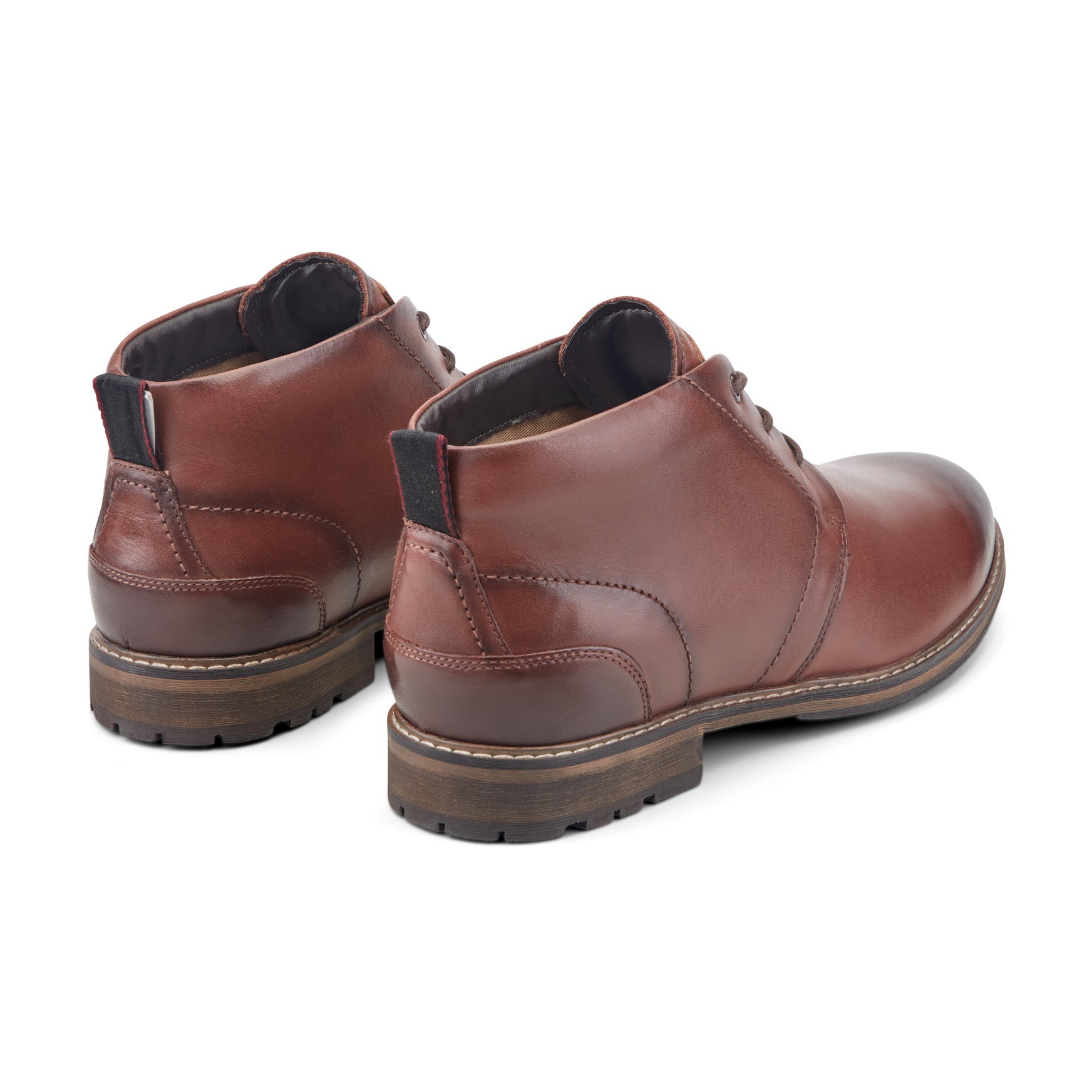 Men's Tolan Lace-Up Leather Chukka Boots - Image 3
