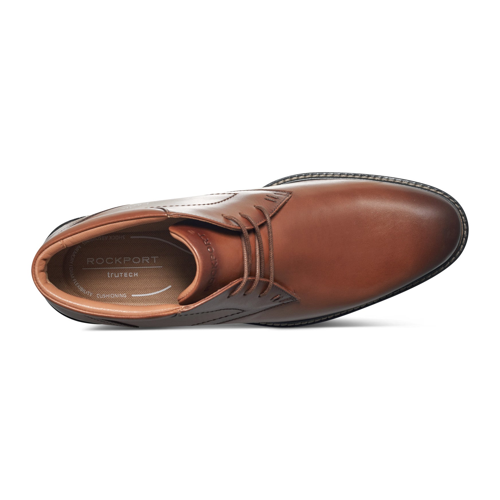 Men's Flynn Lace-up Almond Toe Casual Boots - Image 4