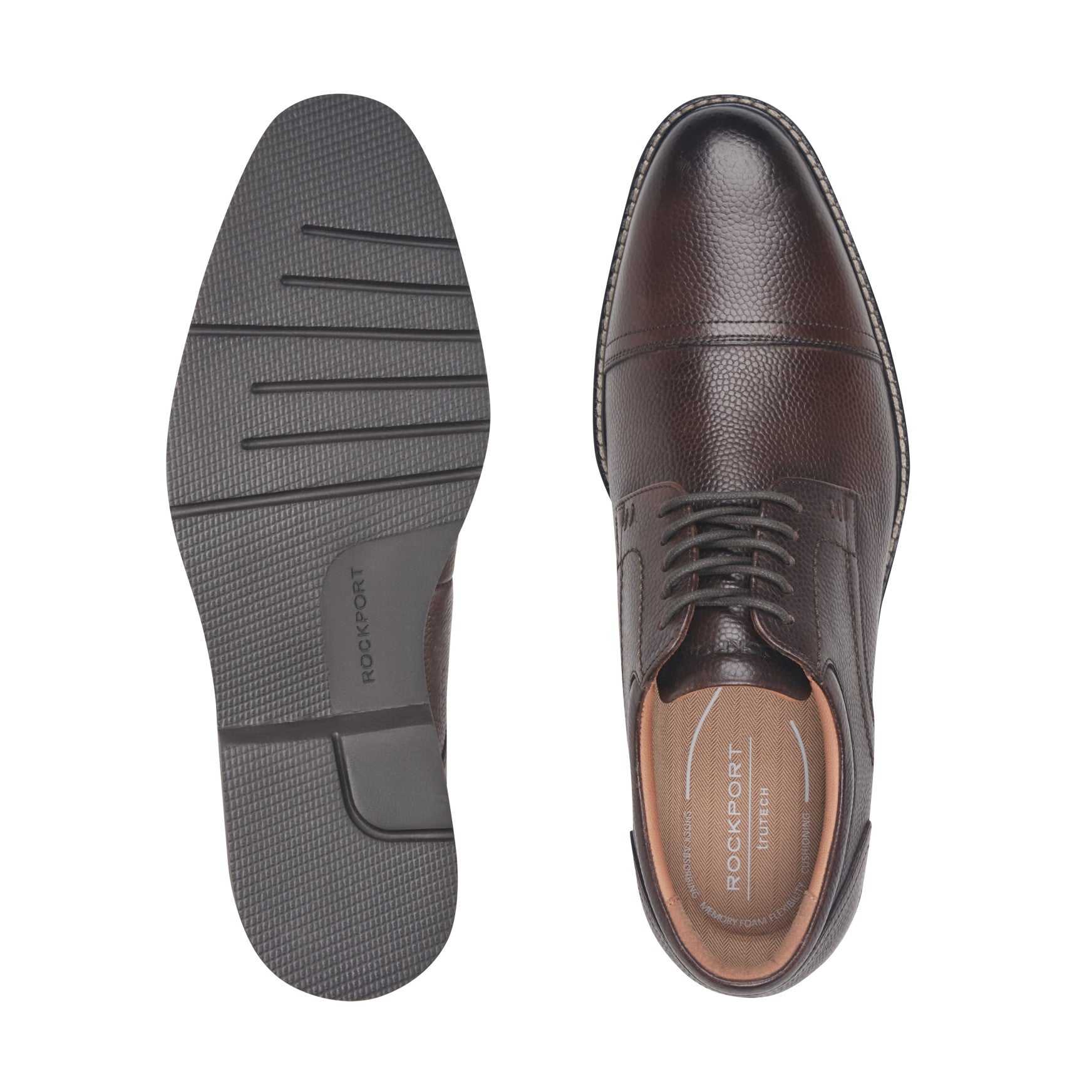 Men's Findlay Dress Lace-up Almond Toe Oxfords - Image 5