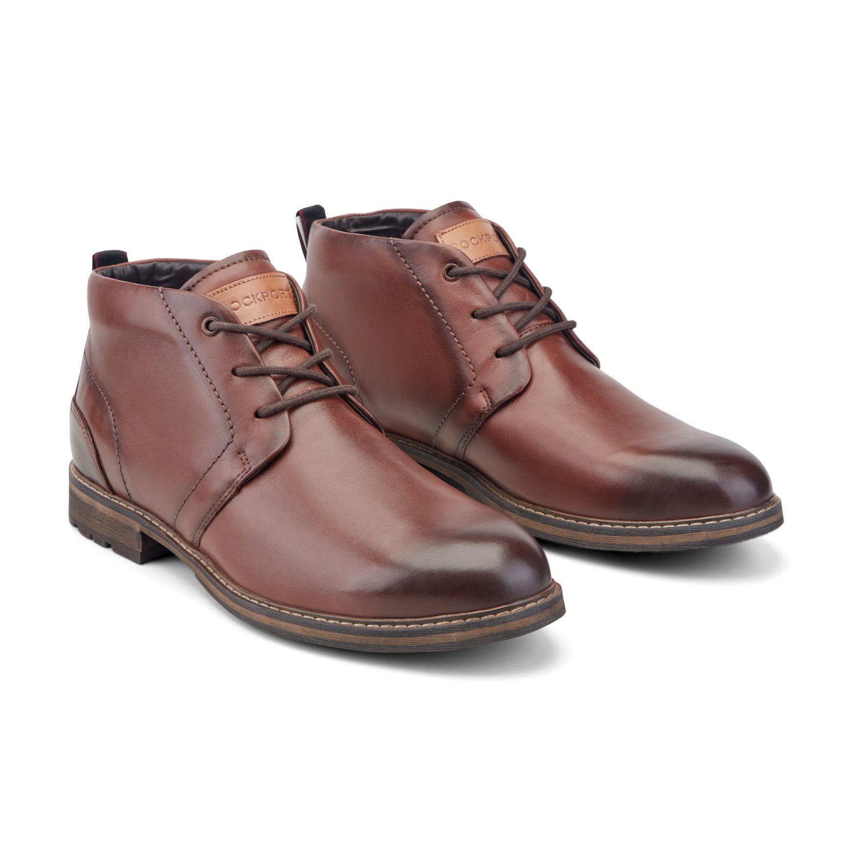 Men's Tolan Lace-Up Leather Chukka Boots - Image 2