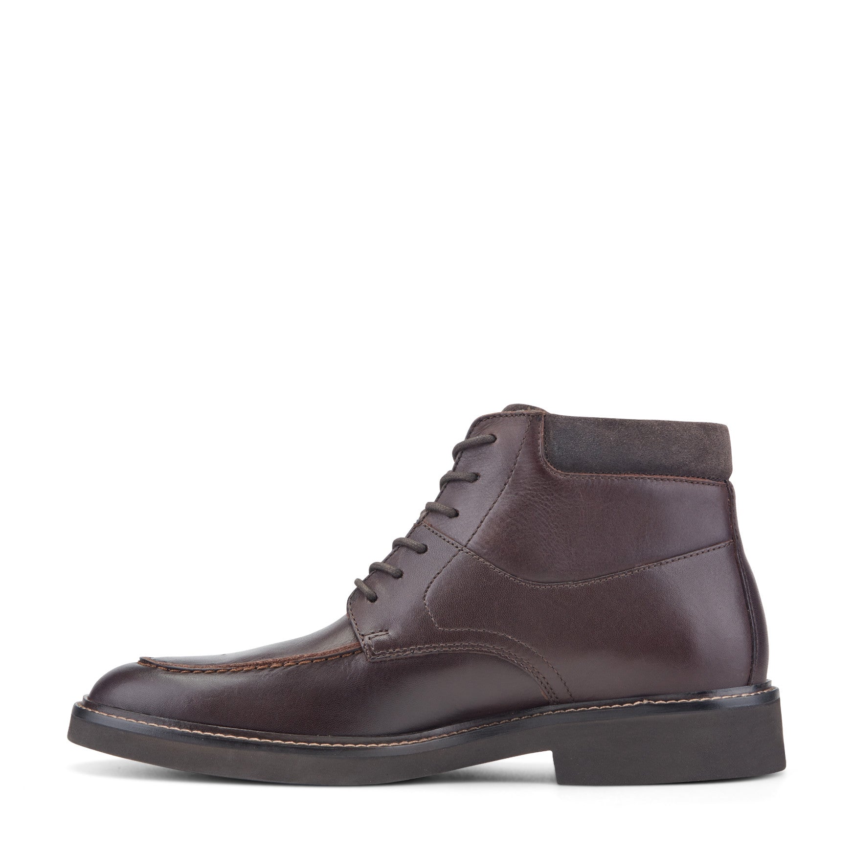 Men's Macklin Moc Toe Lace-Up Leather Boots - Image 4