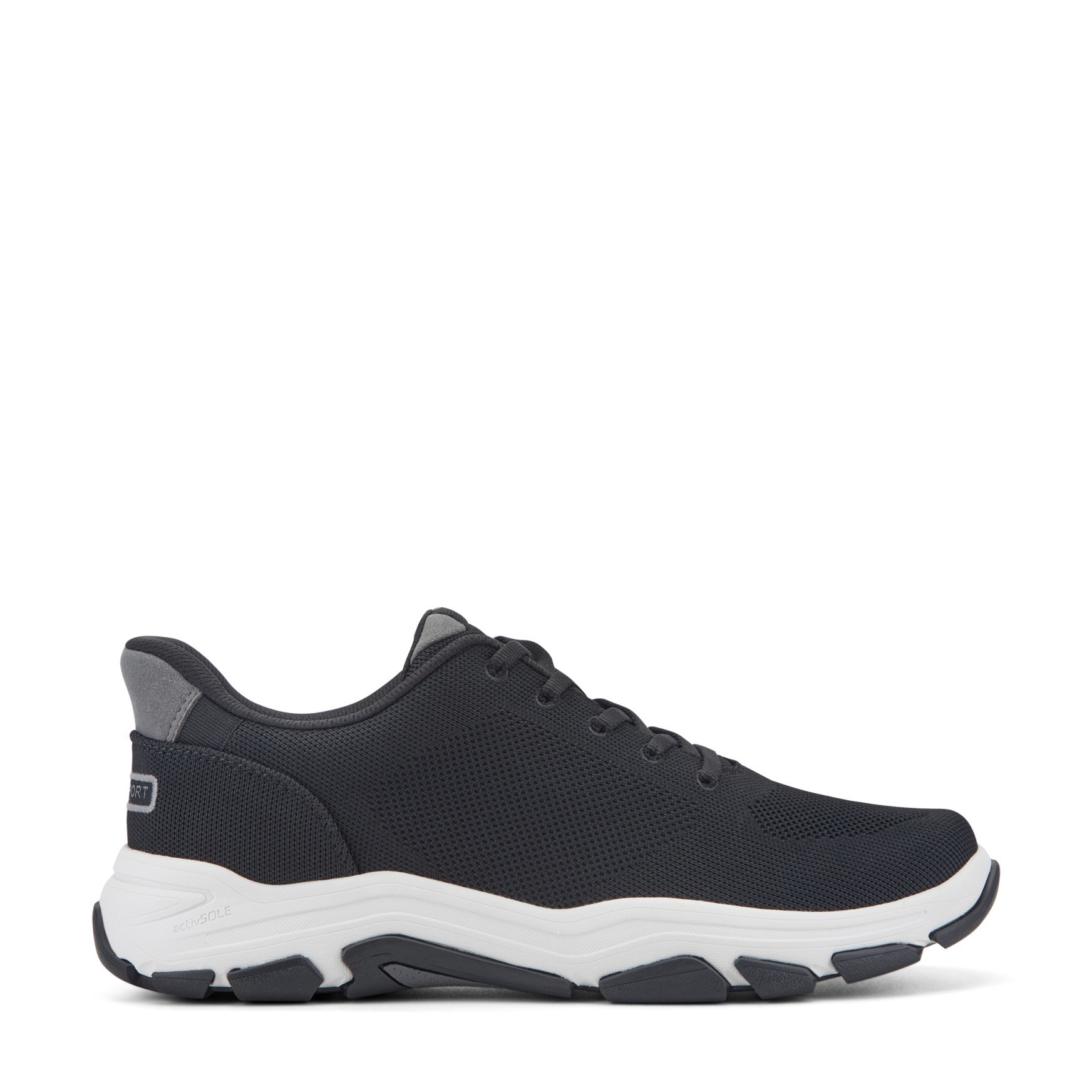 Men's Rafferty Step Activated Lace-up Casual Sneakers